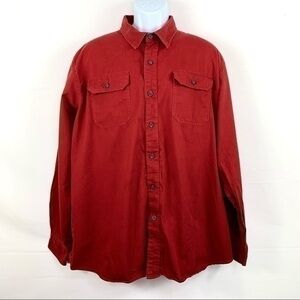 Wrangler Western shirt Red Buttons down XL